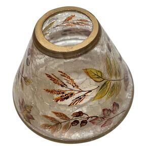 Yankee Candle Crackle Shade Fall Theme Nuts Berries and Leaves